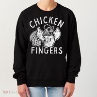 Chicken Fingers Funny Offensive Women's Sweatshirt thumb 0