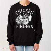 Chicken Fingers Funny Offensive Women's Sweatshirt thumb 0
