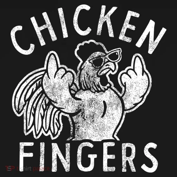 Chicken Fingers Funny Offensive Bucket Hat
