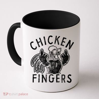 Chicken Fingers Funny Offensive Coffee Mug