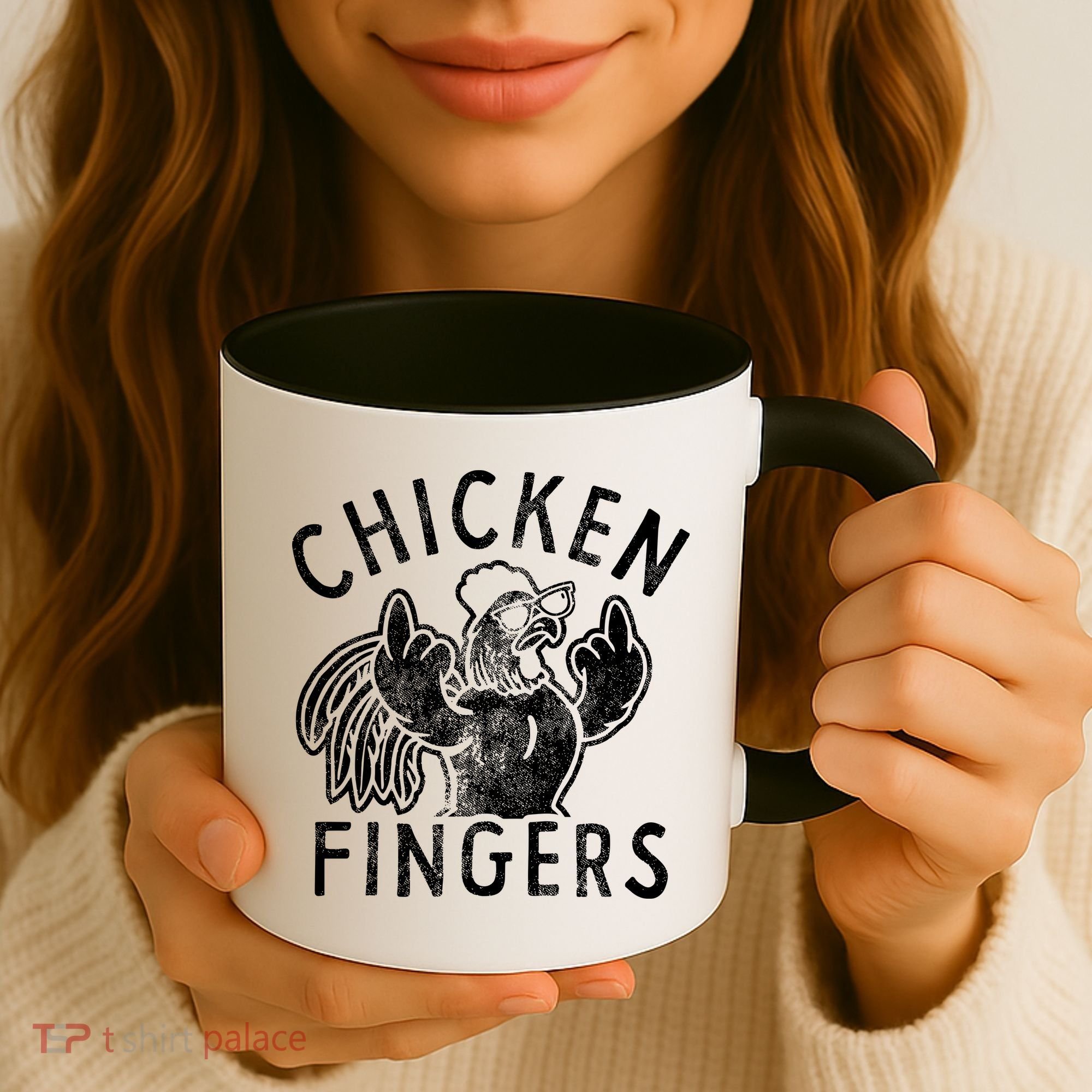 Chicken Fingers Funny Offensive Coffee Mug