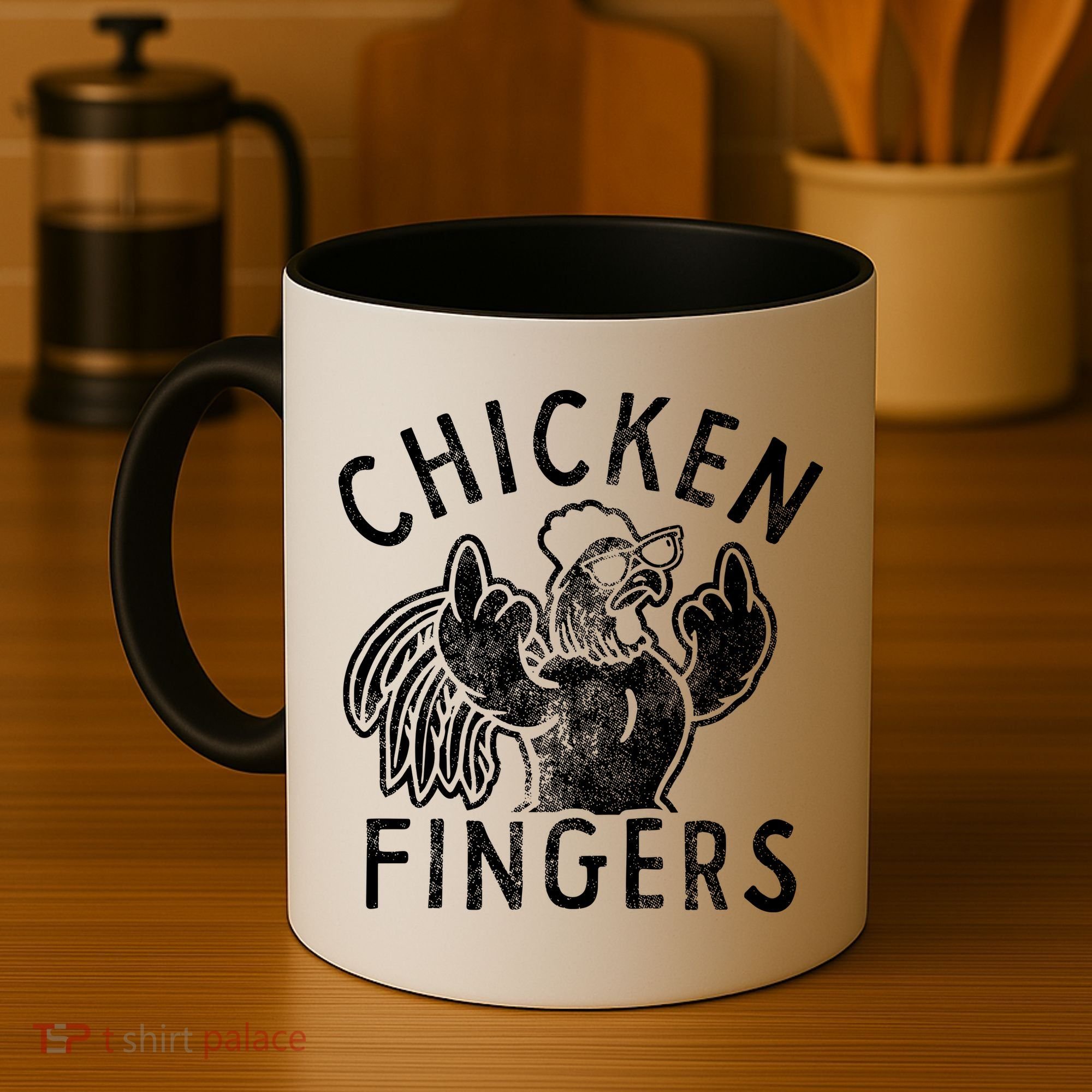 Chicken Fingers Funny Offensive Coffee Mug