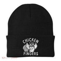 Chicken Fingers Funny Offensive Beanie thumb 0