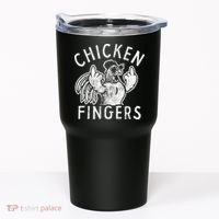 Chicken Fingers Funny Offensive Tumbler thumb 0