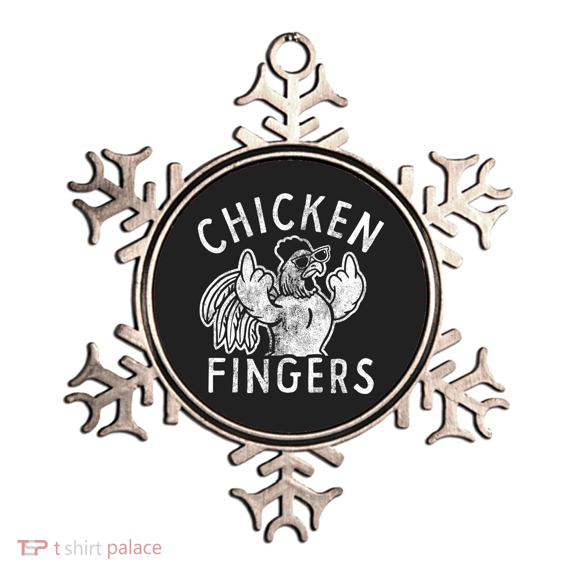 Chicken Fingers Funny Offensive Ornament