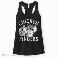 Chicken Fingers Funny Offensive Women's Tank Top thumb 0