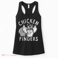 Chicken Fingers Funny Offensive Women's Tank Top thumb 0