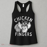 Chicken Fingers Funny Offensive Women's Tank Top thumb 3