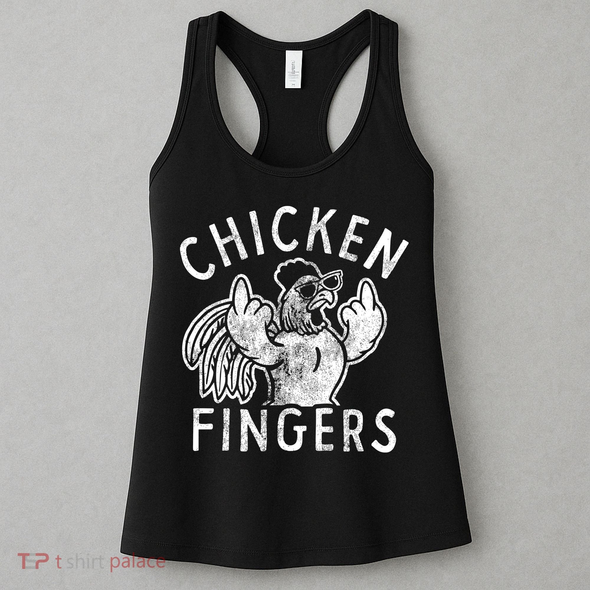 Chicken Fingers Funny Offensive Women's Tank Top