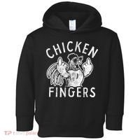 Chicken Fingers Funny Offensive Toddler Hoodie thumb 0