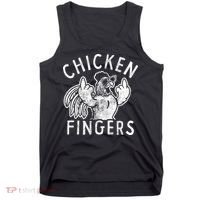 Chicken Fingers Funny Offensive Tank Top thumb 0