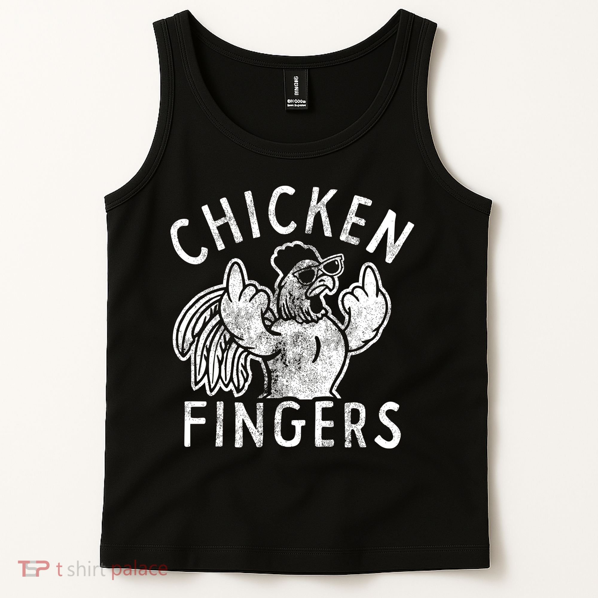 Chicken Fingers Funny Offensive Tank Top