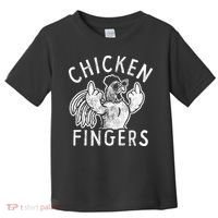 Chicken Fingers Funny Offensive Toddler T-Shirt thumb 0