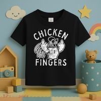 Chicken Fingers Funny Offensive Toddler T-Shirt thumb 3