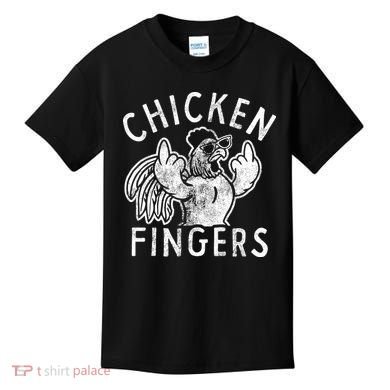 Chicken Fingers Funny Offensive Kids T-Shirt