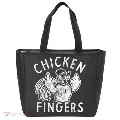 Chicken Fingers Funny Offensive Tote Bag