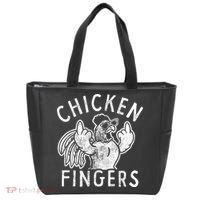 Chicken Fingers Funny Offensive Tote Bag thumb 0