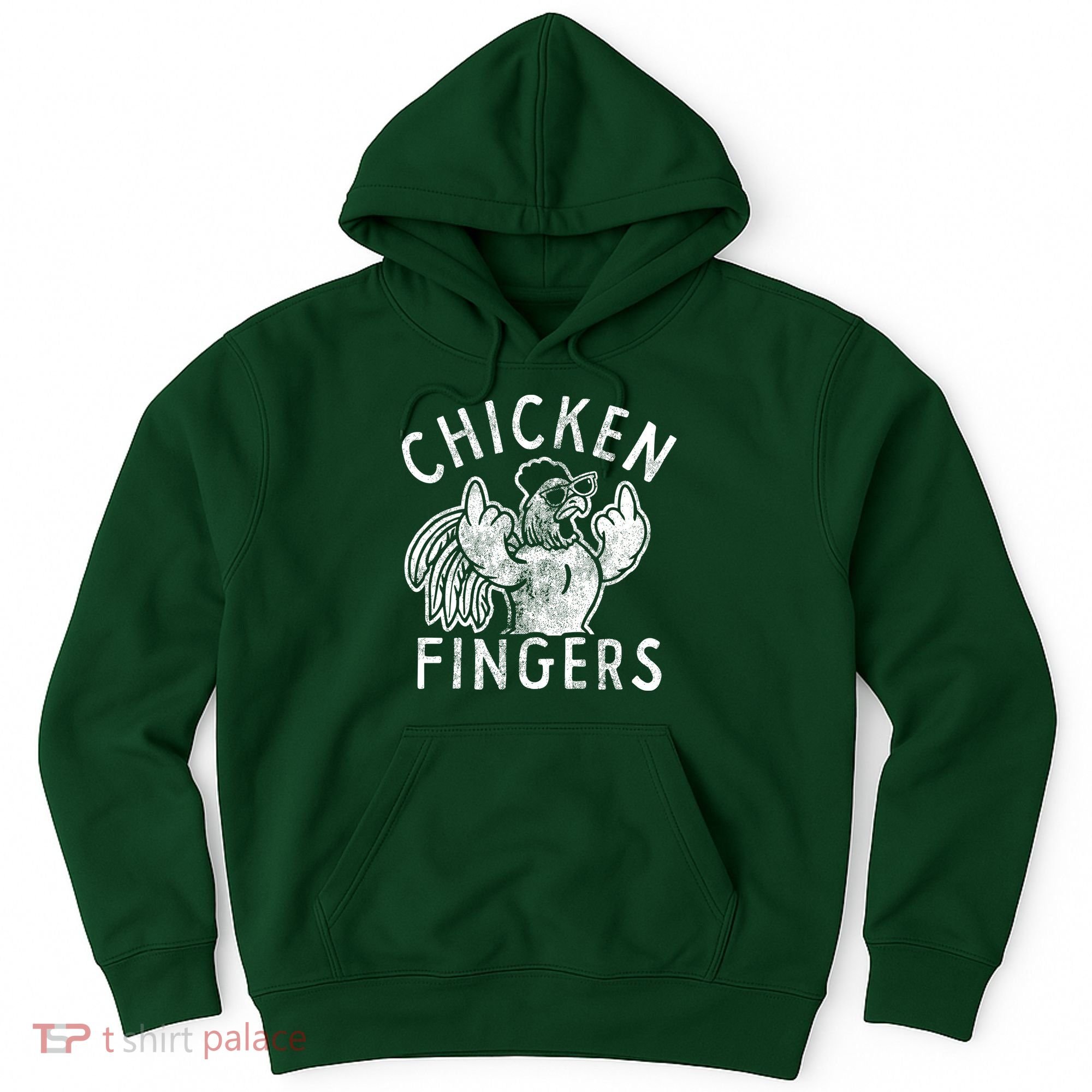 Chicken Fingers Funny Offensive Hoodie