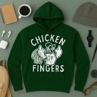 Chicken Fingers Funny Offensive Hoodie thumb 3