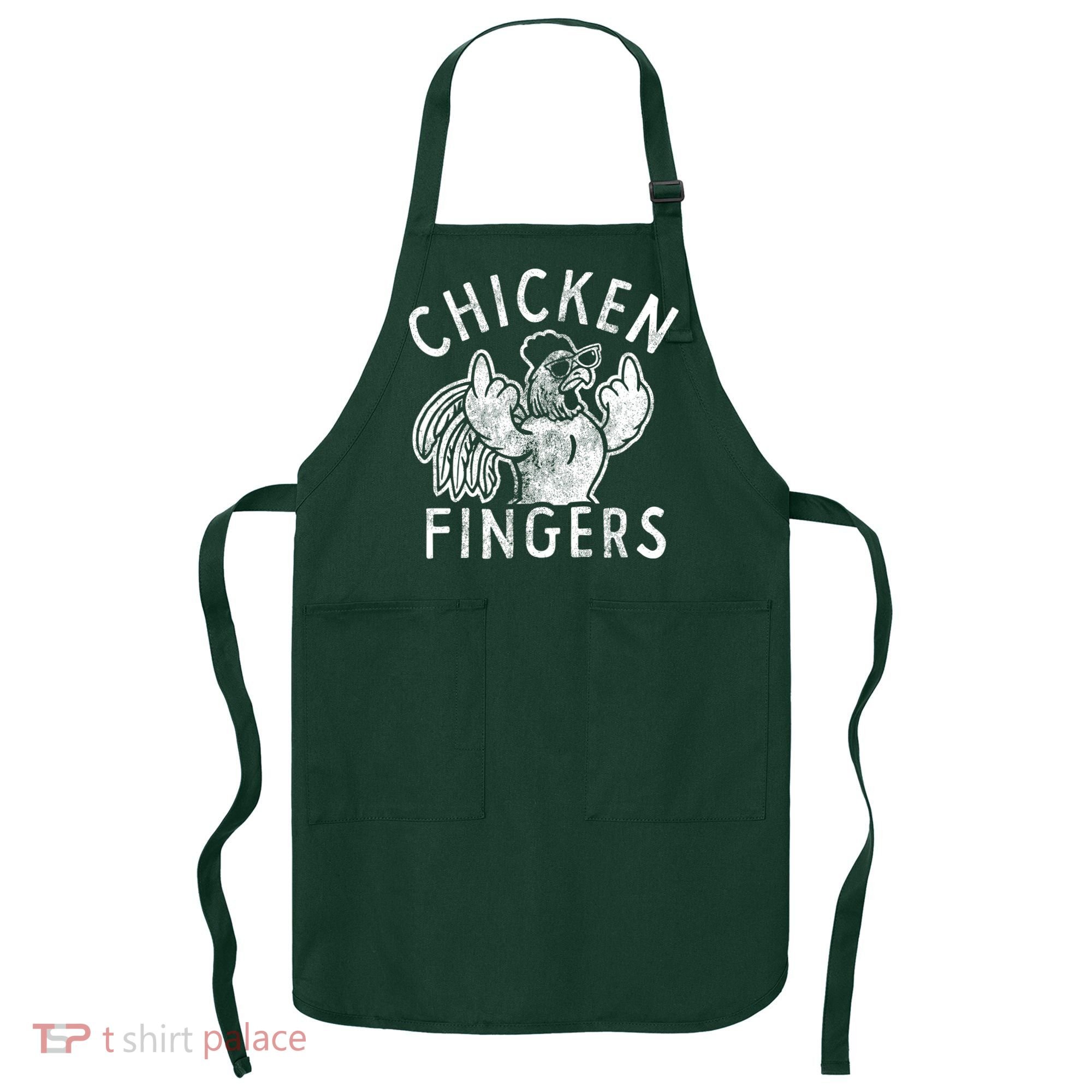 Chicken Fingers Funny Offensive Apron