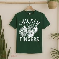 Chicken Fingers Funny Offensive T-Shirt thumb 2