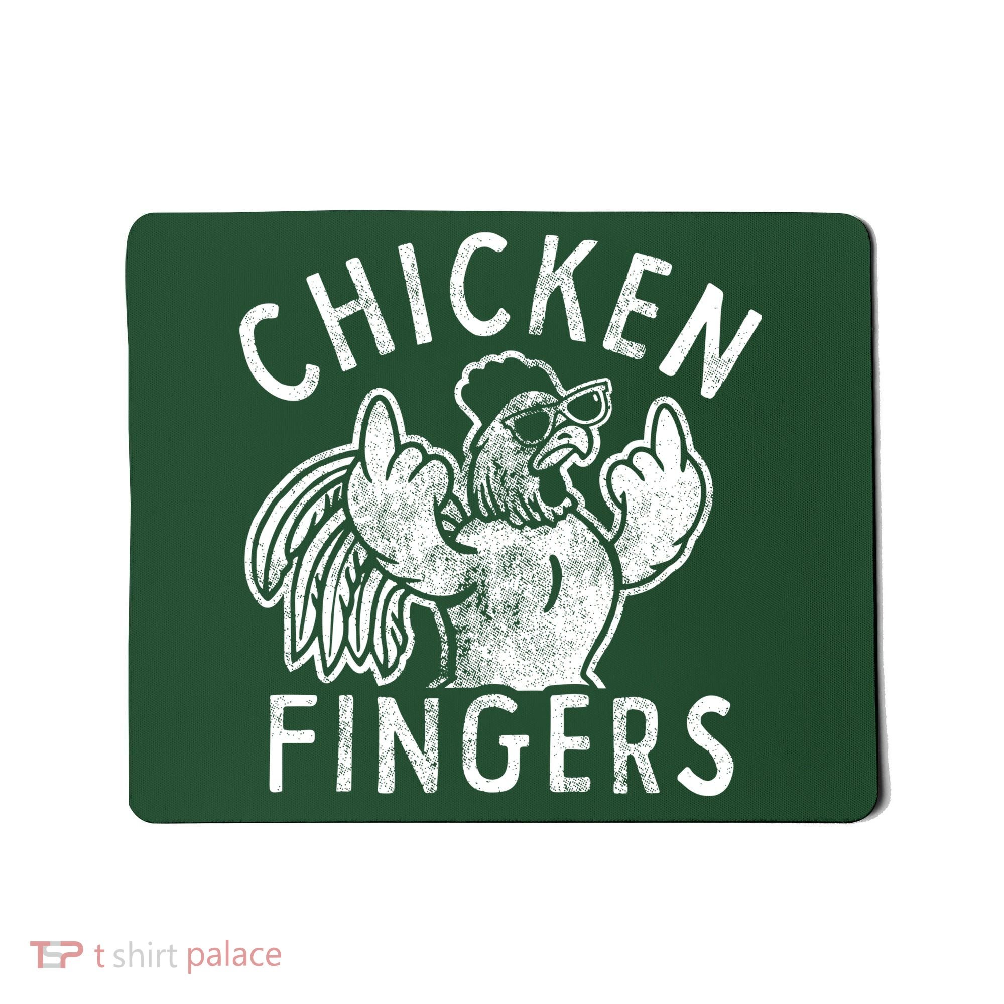 Chicken Fingers Funny Offensive Mousepad