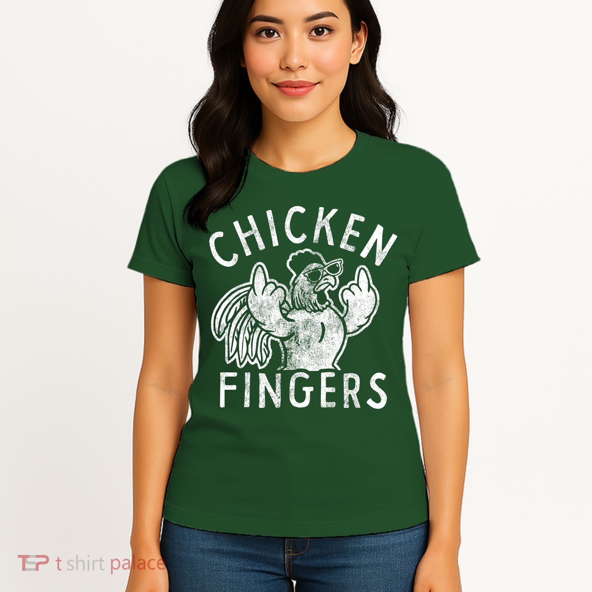 Chicken Fingers Funny Offensive Women's T-Shirt