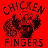 Chicken Fingers Funny Offensive Santa Hat thumb 1