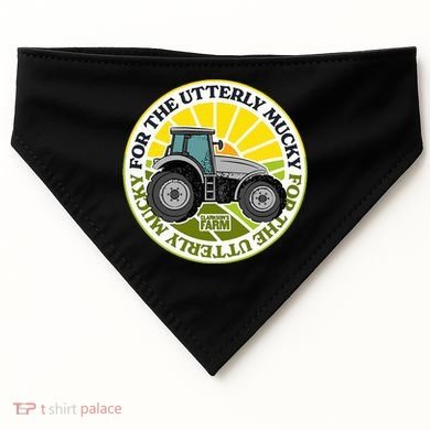 ClarksonS Farm For The Utterly Mucky USA-Made Doggie Bandana
