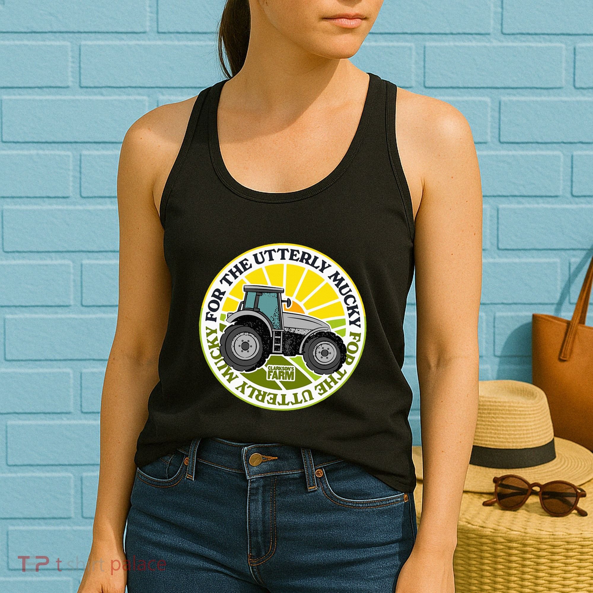 ClarksonS Farm For The Utterly Mucky Women's Tank Top