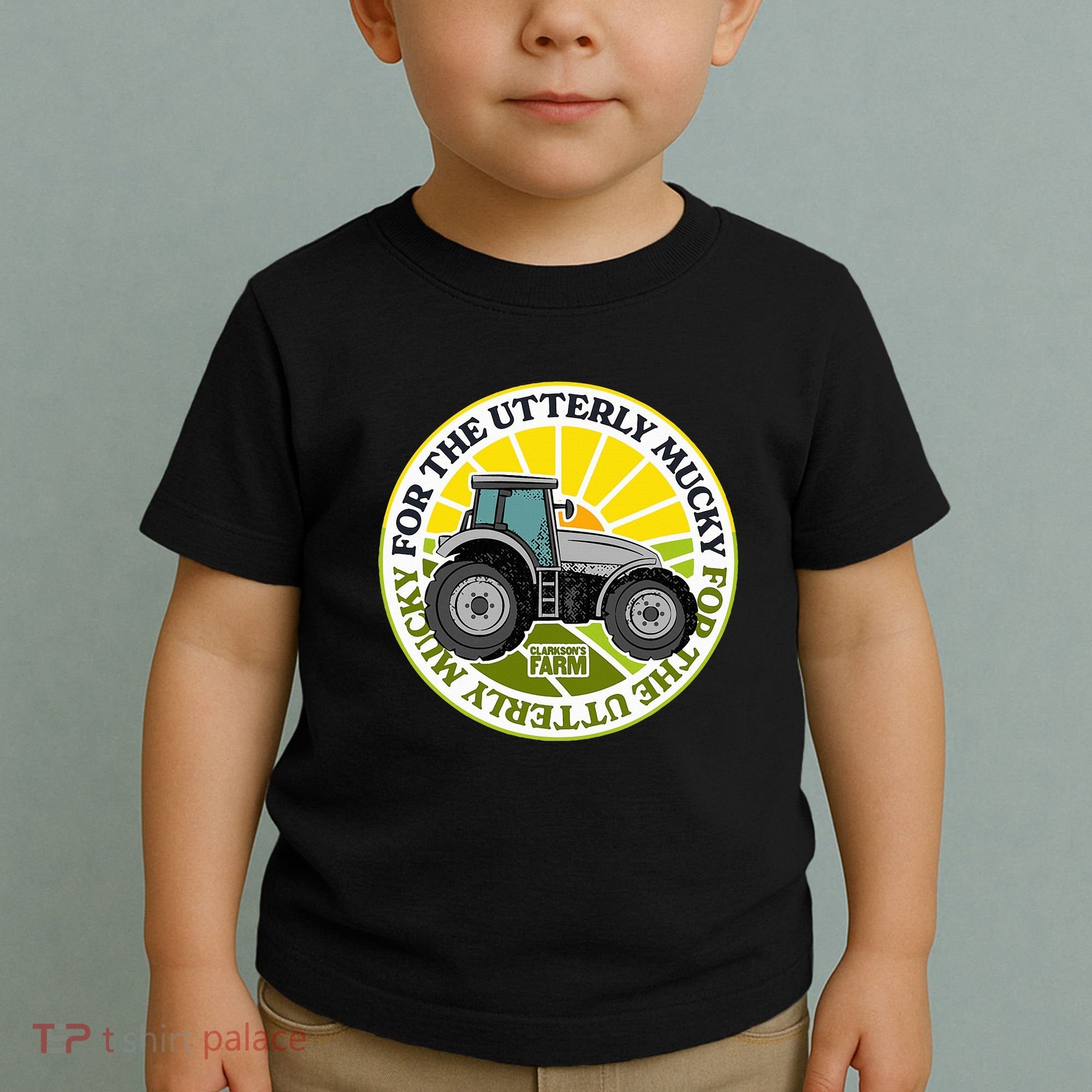 ClarksonS Farm For The Utterly Mucky Toddler T-Shirt