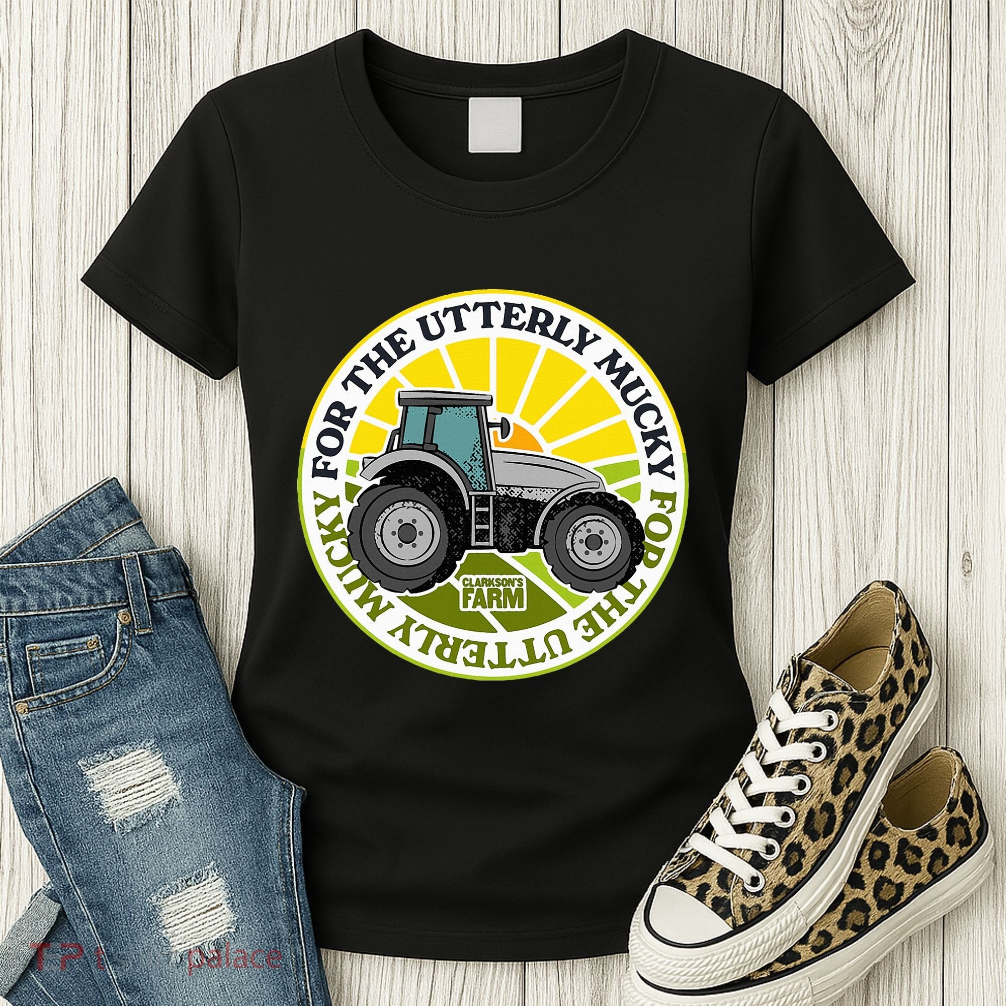 ClarksonS Farm For The Utterly Mucky Women's T-Shirt