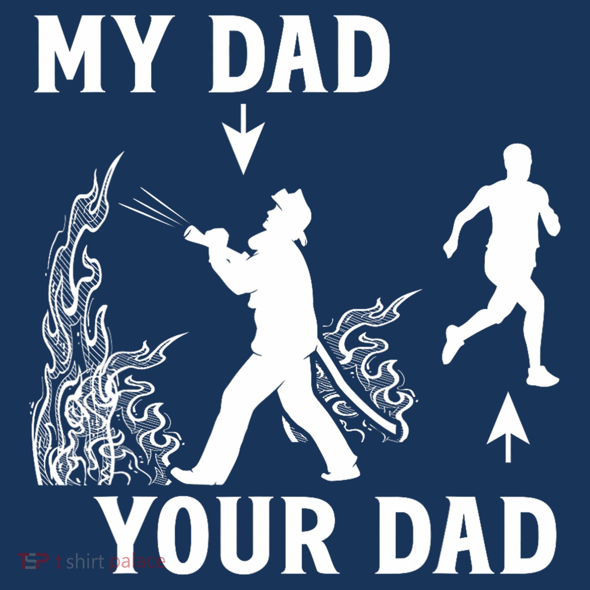 Captain Firefighter Father Funny Fireman Dad My Dad Your Dad Visor