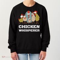 Chickens: For Farmers Chicken Keepers And Chicken Whisperer Cute Gift Women's Sweatshirt thumb 0