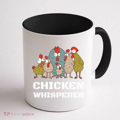 Chickens: For Farmers Chicken Keepers And Chicken Whisperer Cute Gift Coffee Mug back