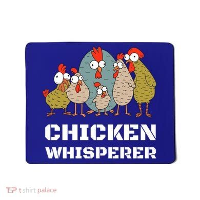 Chickens: For Farmers Chicken Keepers And Chicken Whisperer Cute Gift Mousepad