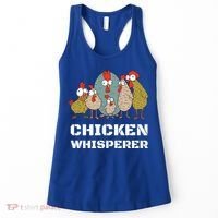 Chickens: For Farmers Chicken Keepers And Chicken Whisperer Cute Gift Women's Tank Top thumb 0
