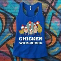 Chickens: For Farmers Chicken Keepers And Chicken Whisperer Cute Gift Women's Tank Top thumb 3
