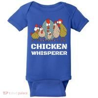 Chickens: For Farmers Chicken Keepers And Chicken Whisperer Cute Gift Baby Bodysuit thumb 0