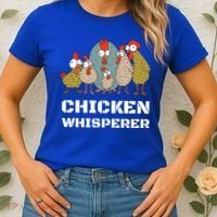 Chickens: For Farmers Chicken Keepers And Chicken Whisperer Cute Gift Women's T-Shirt thumb 2
