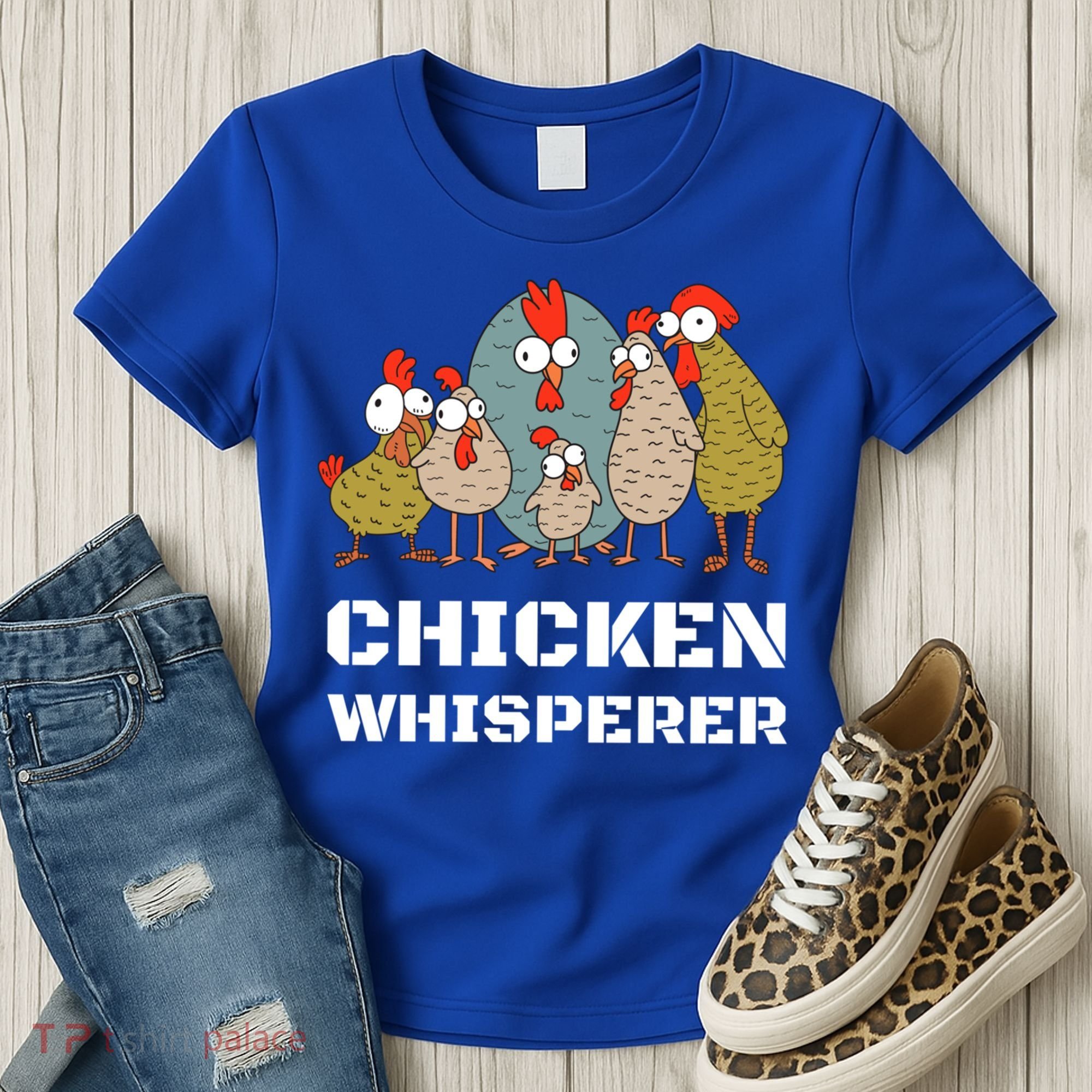 Chickens: For Farmers Chicken Keepers And Chicken Whisperer Cute Gift Women's T-Shirt