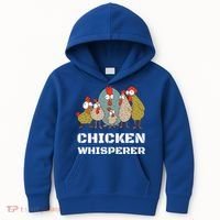 Chickens: For Farmers Chicken Keepers And Chicken Whisperer Cute Gift Kids Hoodie thumb 0