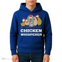 Chickens: For Farmers Chicken Keepers And Chicken Whisperer Cute Gift Kids Hoodie thumb 4