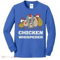 Chickens: For Farmers Chicken Keepers And Chicken Whisperer Cute Gift Kids Long Sleeve Shirt thumb 0