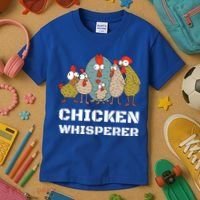 Chickens: For Farmers Chicken Keepers And Chicken Whisperer Cute Gift Kids T-Shirt thumb 3