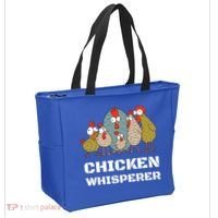 Chickens: For Farmers Chicken Keepers And Chicken Whisperer Cute Gift Tote Bag thumb 2