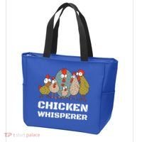 Chickens: For Farmers Chicken Keepers And Chicken Whisperer Cute Gift Tote Bag thumb 3