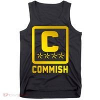 Commish Fantasy Football Logo Back And Front Pocket Logo Tank Top thumb 0