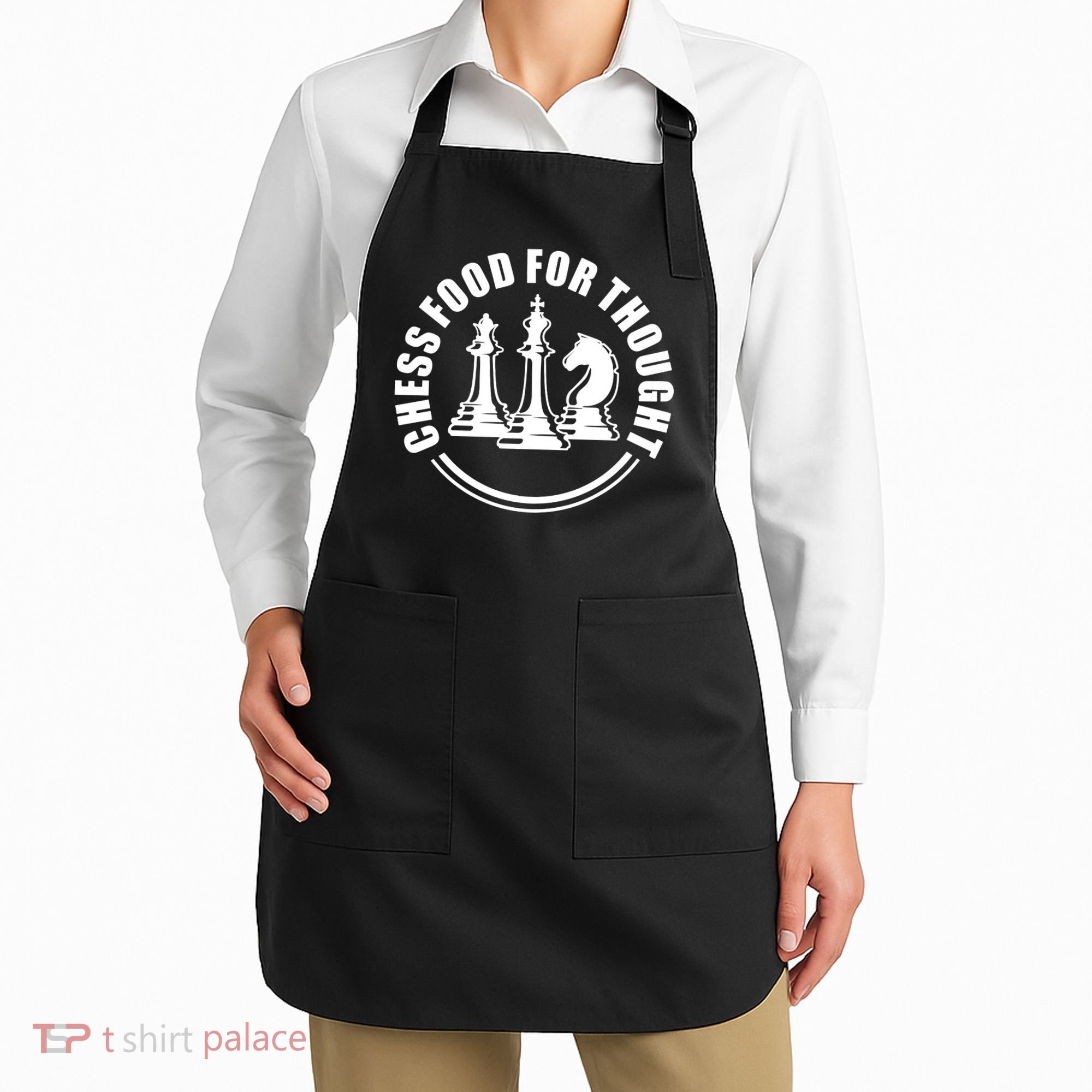 Chess Food For Thought Apron