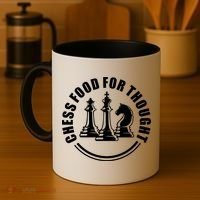 Chess Food For Thought Coffee Mug thumb 4